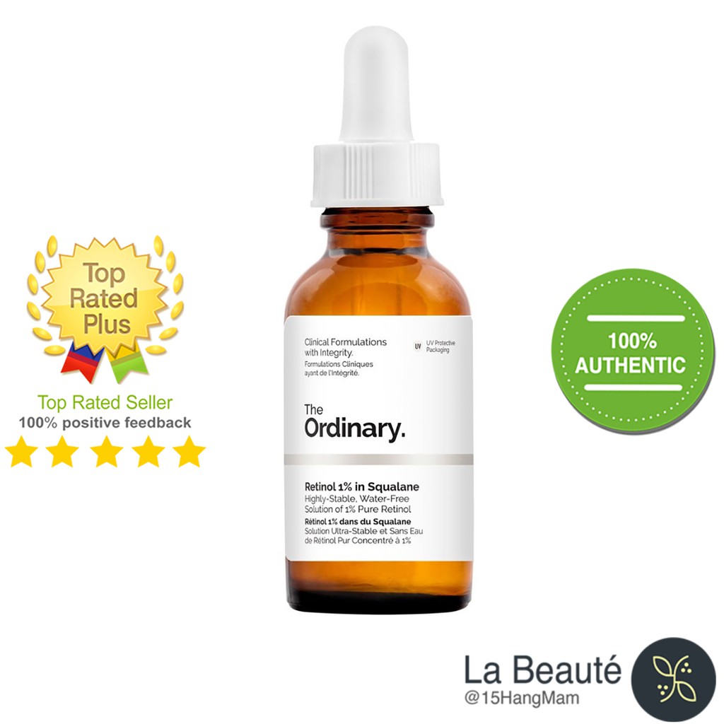 The Ordinary Retinol 1% in Squalane - Tinh Chất Chống Lão Hóa Da 30ml