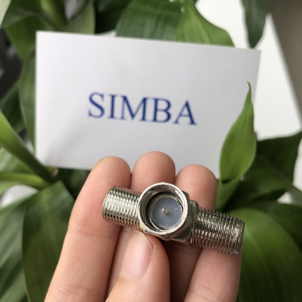 2 cái rắc giắc chi cáp tivi truyền hình không dùng bộ chia SFZ158, Hãng ZG, hàng chính hãng loại tốt