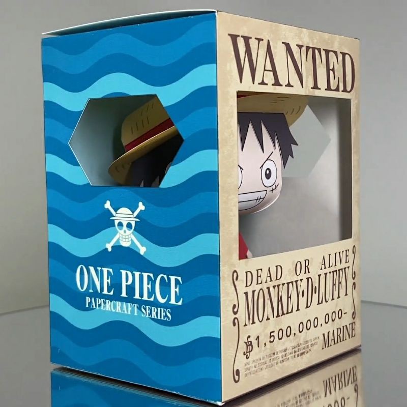 Mô hình giấy anime One Piece] chibi Luffy timeskip