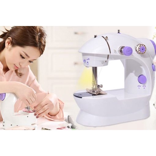 Máy May Để Bàn Mini  - Máy Khâu Mini Gia Đình SIêu Tiện Lợi Hàng Chính Hãng