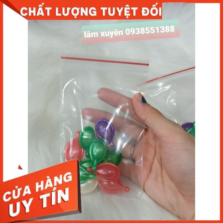 10 viên Serum dưỡng tóc, dưỡng da 💥Tận Gốc💥 cung cấp thêm tinh chất vitamin E cho tóc khỏe bóng mượt ,da xinh mịn màng 😍