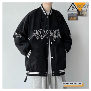 Áo khoác dù bomber 2 lớp dày dặn cao cấp unisex bóng chày