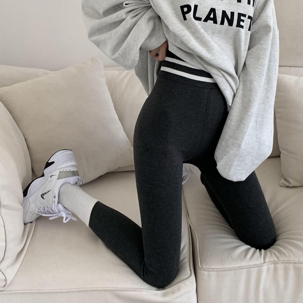 Quần legging lót nhung giữ ấm thời trang dành cho nữ