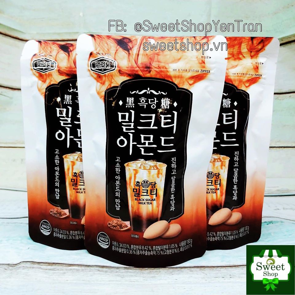 Hạnh nhân tẩm nhiều vị Tom's Farm 210gr