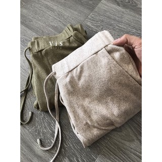 QUẦN JOGGER NỮ CHẤT THUN LEN VNXK