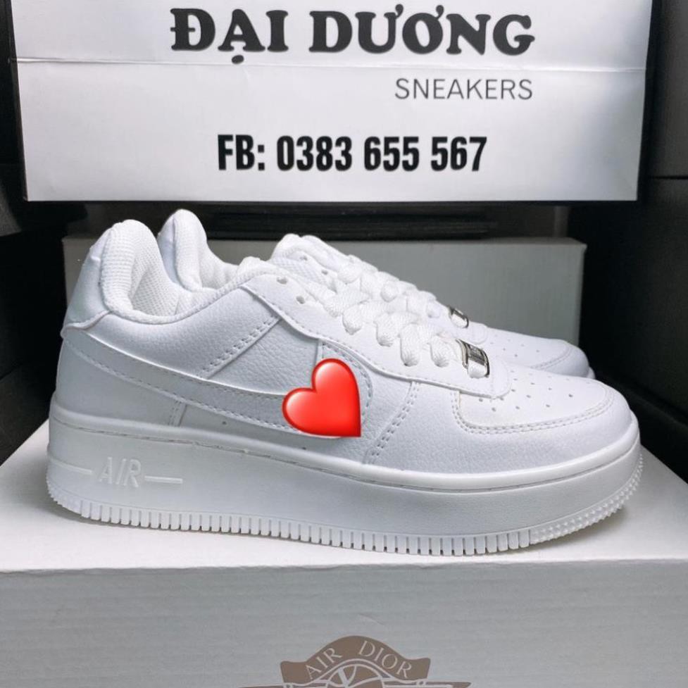 [ 6 FULL BOX ] Giày AF1 trắng giày thể thao air force 1 trắng nam nữ full box [ Ảnh Thật ] bản đẹp êm chân.