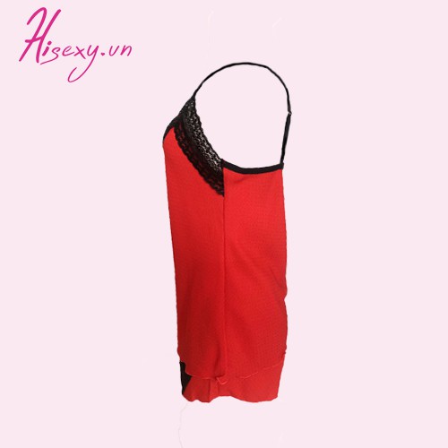 Đồ Bộ Ngủ Lụa Quần Cộc Phối Ren HISEXY Đủ Size Dưới 62Kg V256 | BigBuy360 - bigbuy360.vn