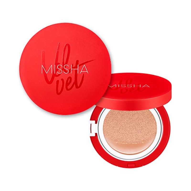 Phấn nước Missha Velvet Finish Cushion SPF50+ PA+++ kiềm dầu lâu trôi Hàn Quốc cushion