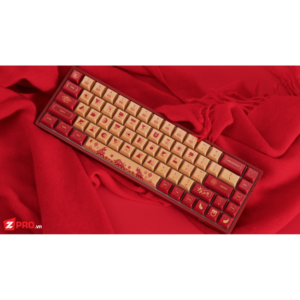 [Mã SKAMA06 giảm 8% đơn 250k]Bàn phím cơ AKKO 3068 v2 Year Of the OX (Limited) - AKKO CS Switch