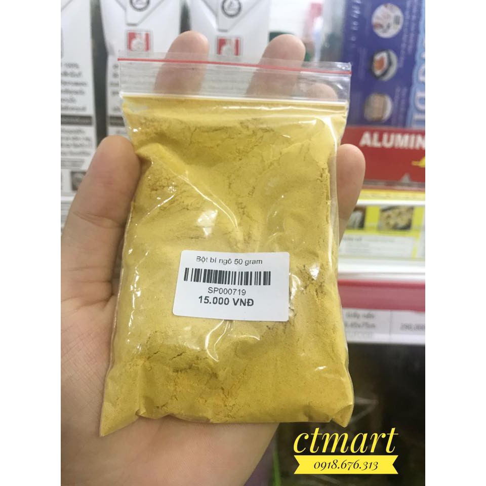 Bột bí ngô (màu vàng) - 50 gram