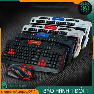 Bộ bàn phím và chuột không dây cao cấp hk8100