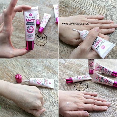 Kem Lót Cho Da Dầu Dermacol Matt Control 18h Make-up Base 20ml | BigBuy360 - bigbuy360.vn