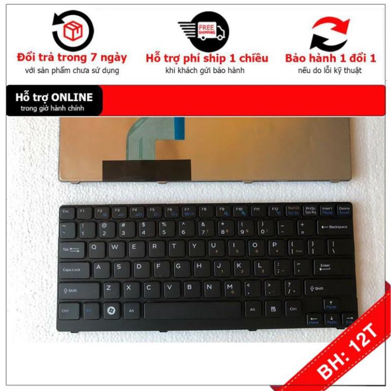 [BH12TH] . Bàn Phím Laptop SONY CR Series CR PCG-5G2T 5K2T VGN-CR PCG-5K1T 5J1T ( Đen và Bạc )