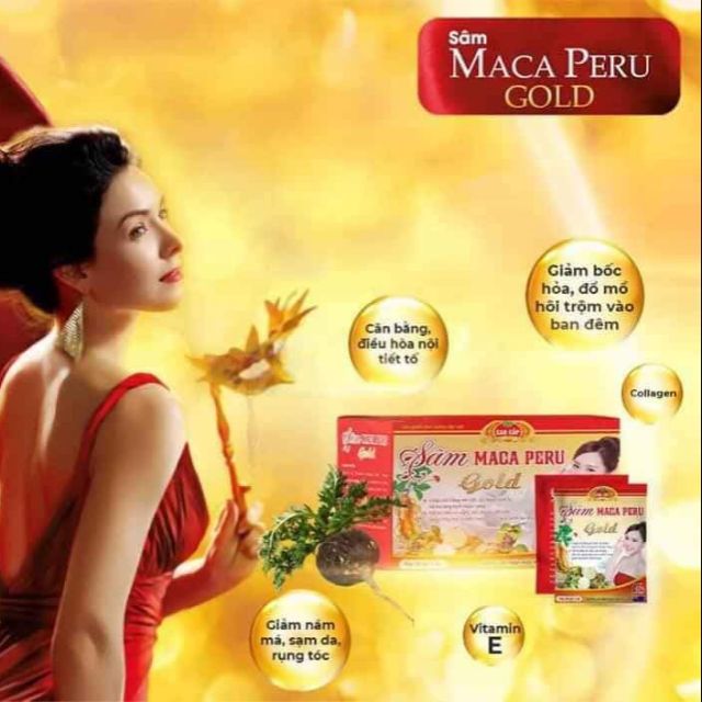 Sâm Maca Peru Gold, cải thiện sinh lý nữ