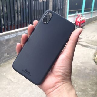 Ốp lưng iphone X/XS dẻo màu vu case chính hãng tặng kèm kính cường lực