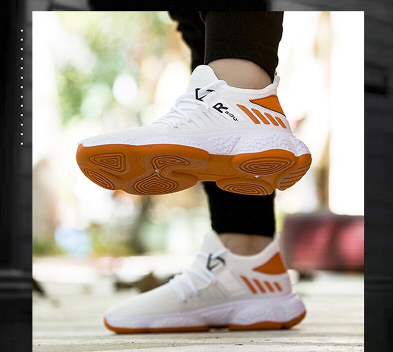 Nam giới Giày chạy bộ nhẹ Thể thao Phòng tập Thể dục Đào tạo Giày thể thao Thoáng khí Chống trượt Đế ngoài Đi bộ men‘s casual sports shoes