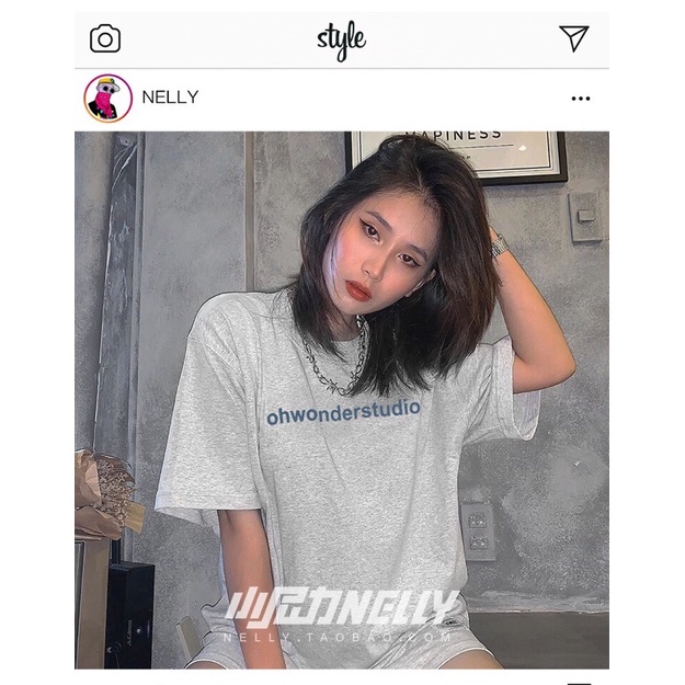 Áo phông nelly heybig sale (có sẵn) ohwonderstudio
