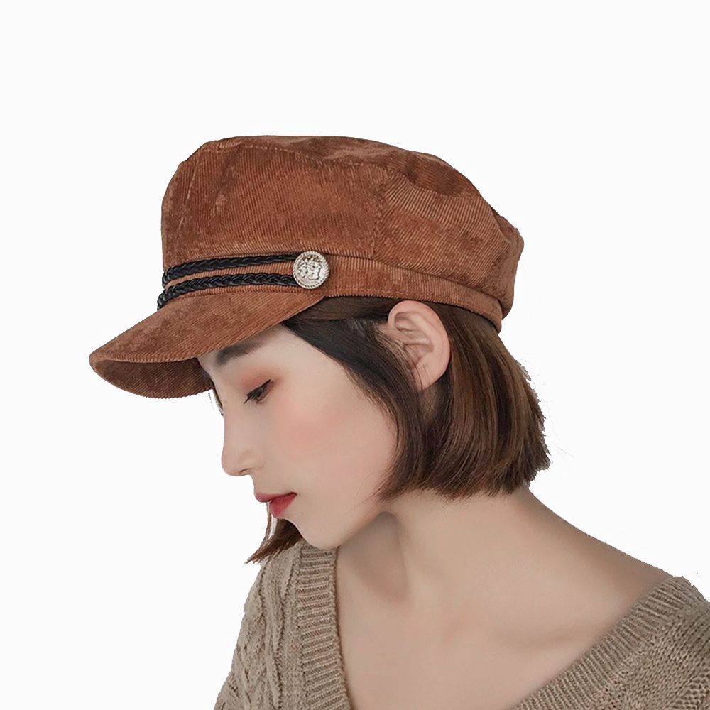 Nón beret phong cách retro thời trang cho nữ