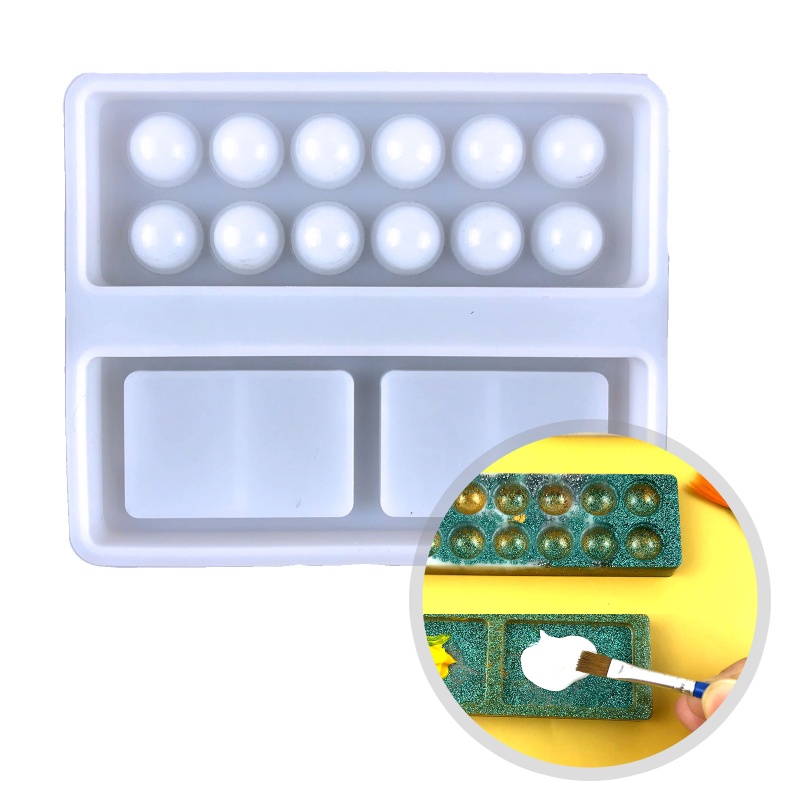 Khuôn Silicone Làm Nhựa Resin Thủ Công