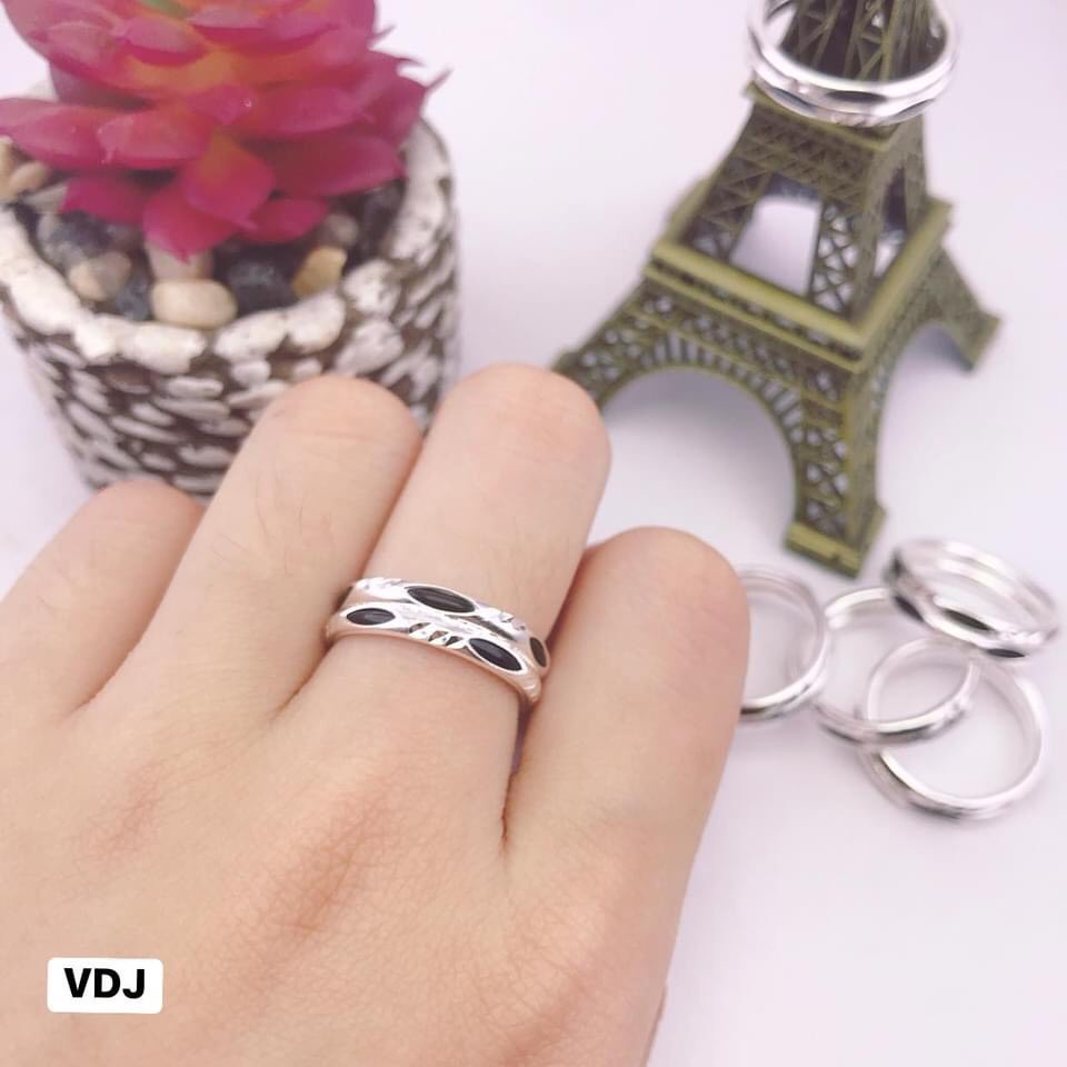Nhẫn Lông Đuôi Voi Kép