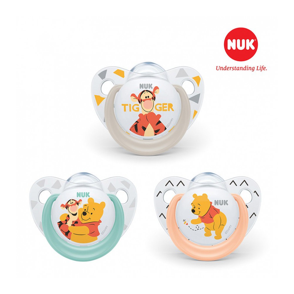 Bộ 2 ty giả NUK Silicone Disney Sleeptime