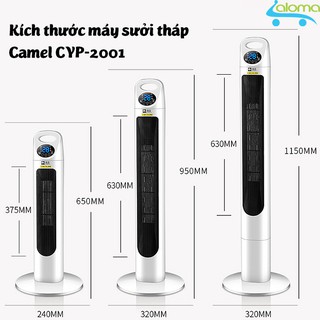 MÁY SƯỞI GỐM ĐỐI LƯU CAMEL CYP-2001