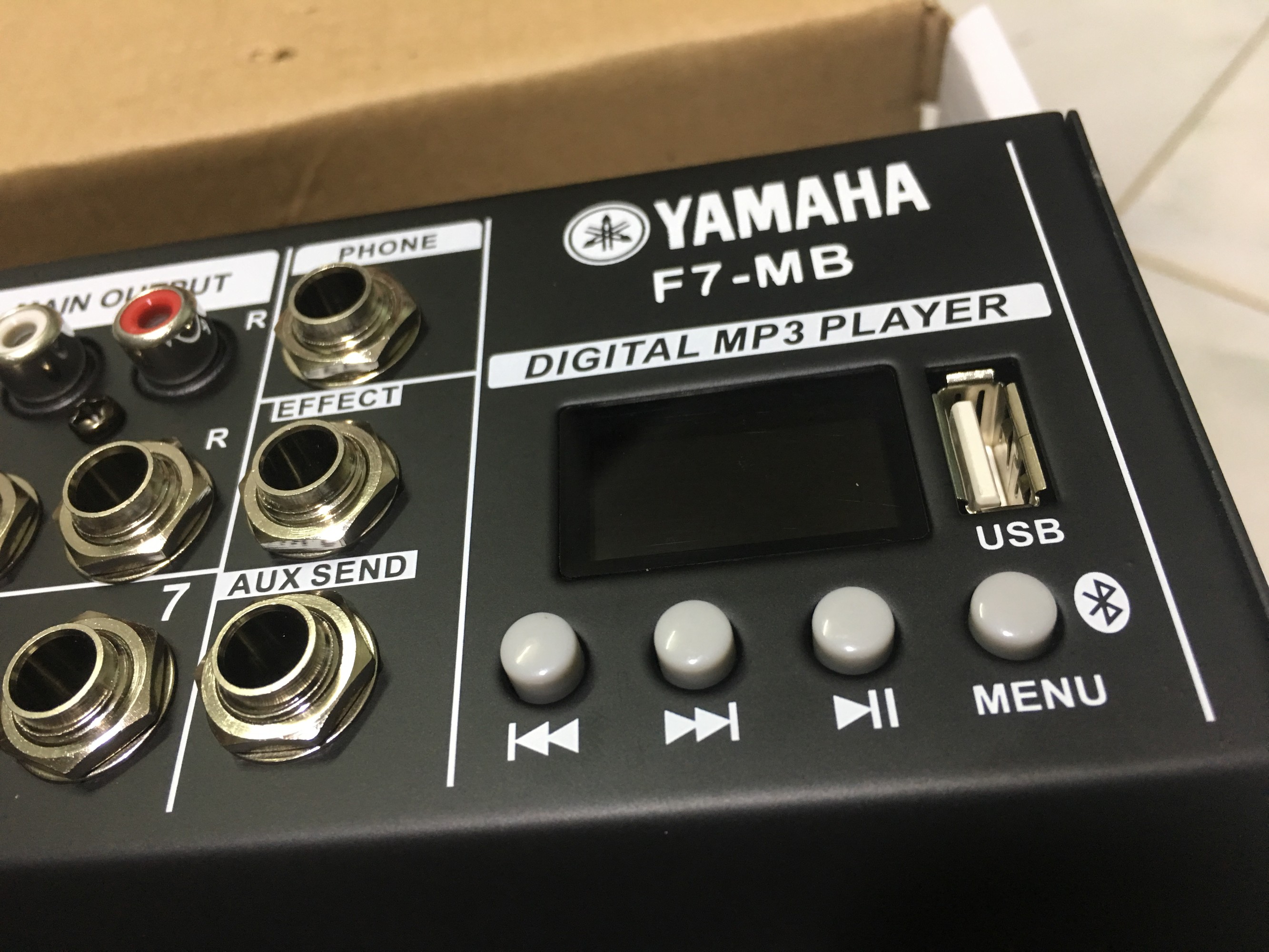 Bàn Mixer Cao Cấp Yamaha F7 Có Bluetooth, Chống Hú- Bảo hành 12 Tháng-1 Đổi 1 Trong 30 Ngày-dùng livestream, nghe nhạc