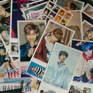 BTS sticker, postcard, lomo