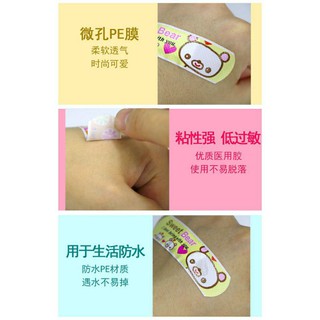 Hộp 100/120 miếng dán vết thương cute - Băng gâu Hộp urgo