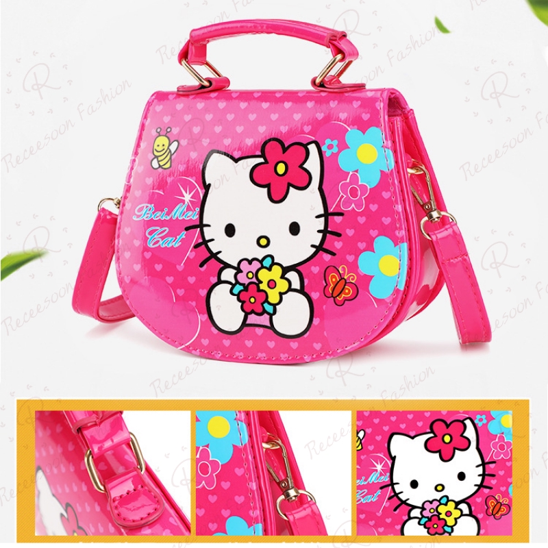 Túi đeo chéo hình Hello Kitty cho bé gái