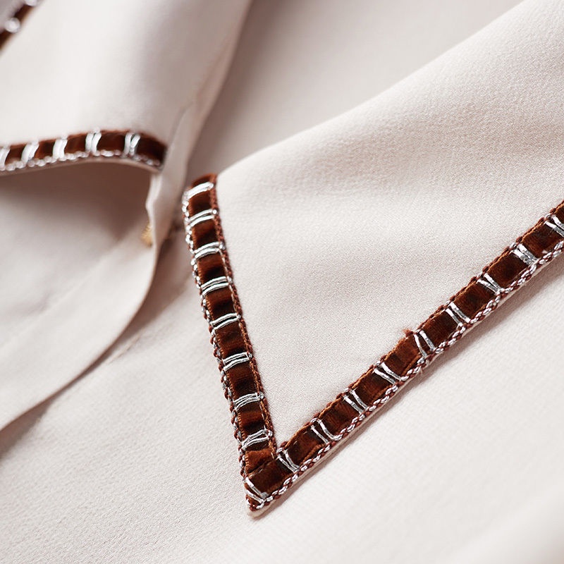 Áo Sơ Mi Chiffon Tay Phồng Thời Trang Mùa Thu 2022 Cho Nữ