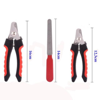 BỘ KỀM CẮT MÓNG CHÓ MÈO + DŨA