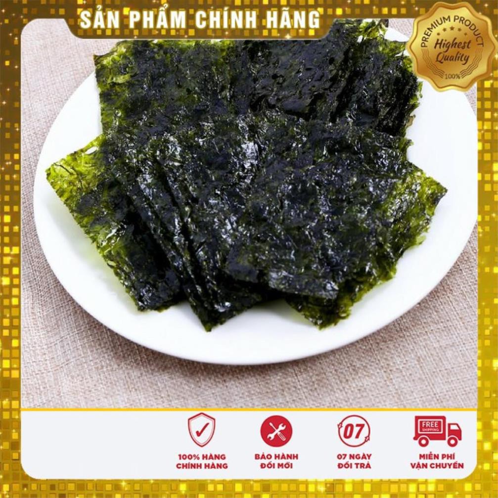 💥 ⚡ SẢN PHẨM CHÍNH HÃNG   ( LỐC 3 GÓI ) RONG BIỂN ĂN LIỀN VỊ WASABI BIBIGO GÓI 5G