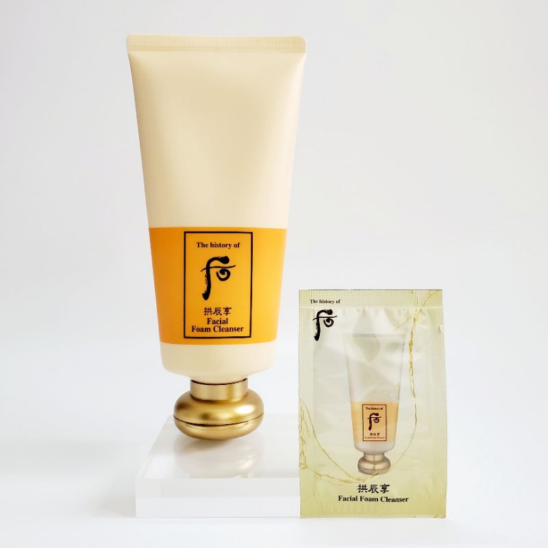 Gói sữa rửa mặt dưỡng ẩm Whoo Gongjinhyang Facial Foam Cleanser