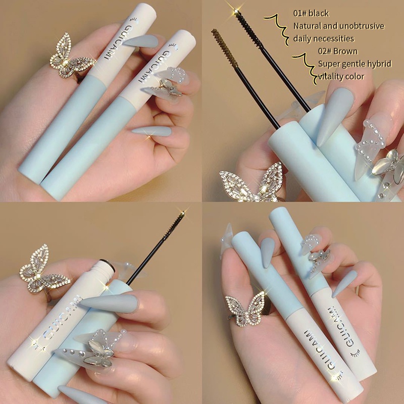 Bộ mascara làm cong và dày mi chống thấm nước và mồ hôi không nhòe
 | BigBuy360 - bigbuy360.vn