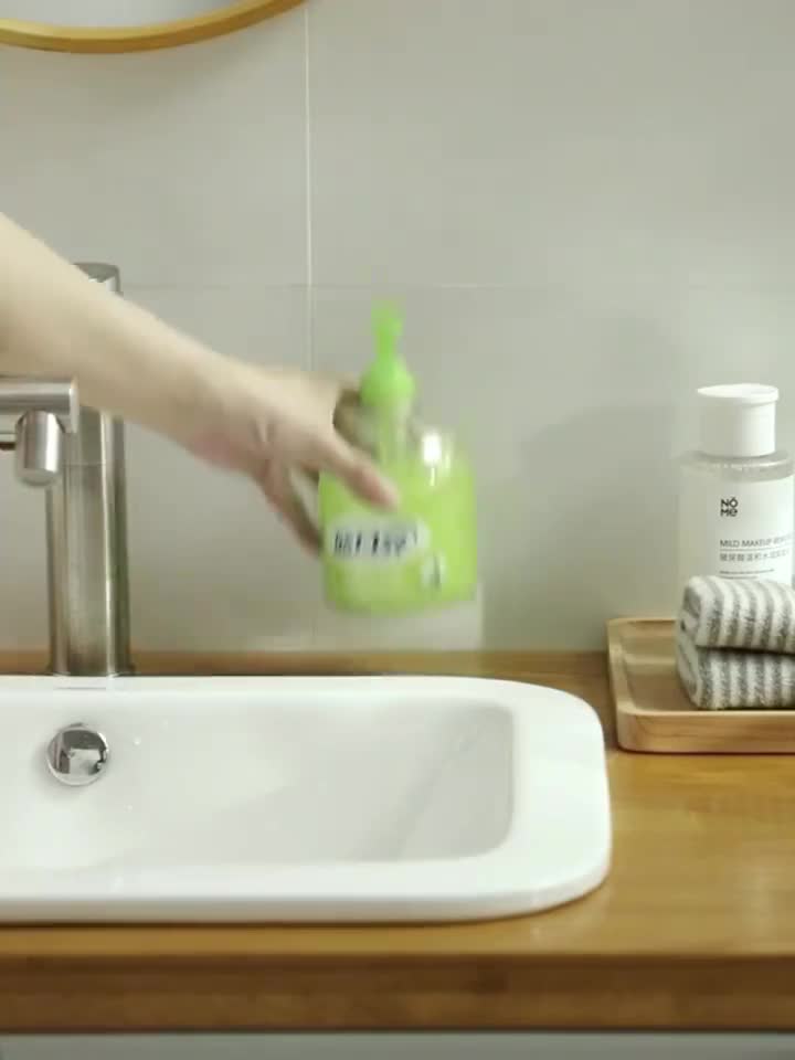 Bình đựng xà phòng rửa tay dạng nhấn tiện dụng dành cho phòng tắm | BigBuy360 - bigbuy360.vn