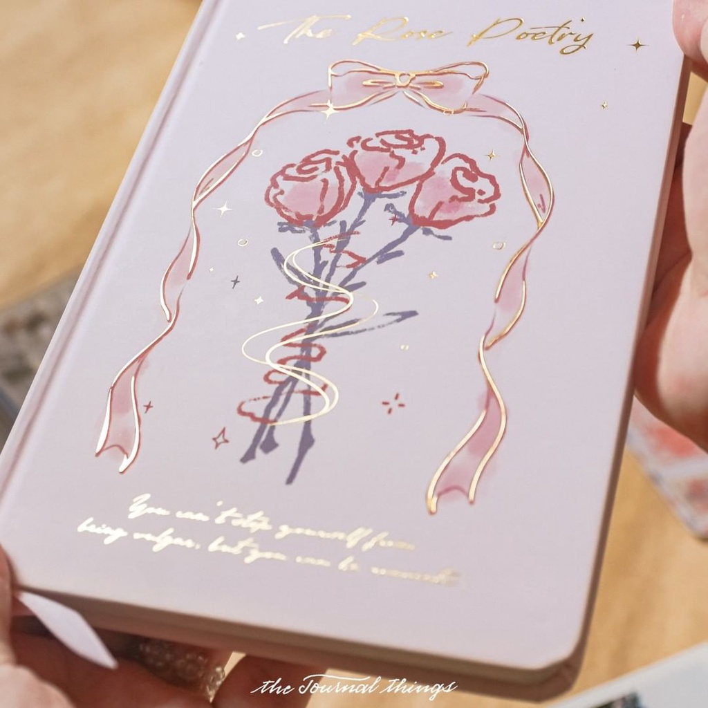Sổ Journal The Rose Poetry A5