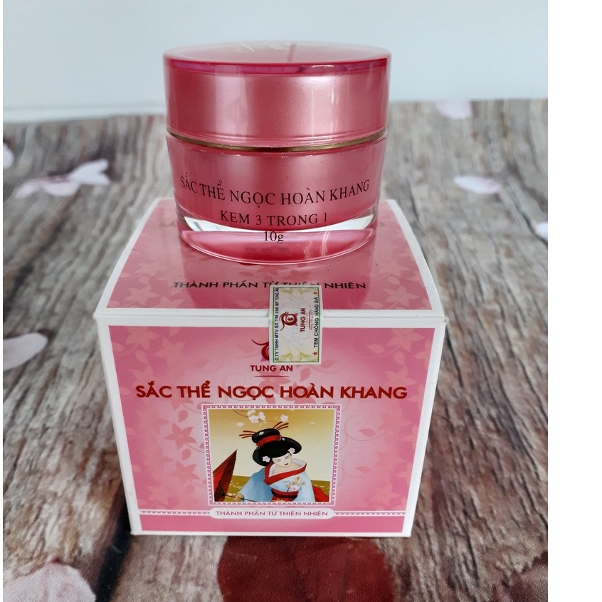 Kem sắc thể ngọc hoàn khang 3in1 10g