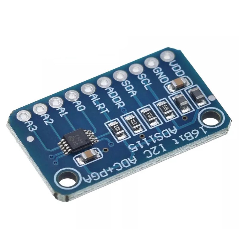 1 Mô Đun 16 Bit I2C ADS1115 ADC 4 Kênh Khuếch Đại Chuyên Nghiệp Cho Arduino RPi
