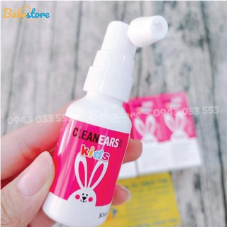 Xịt tan rắy tai cleanears