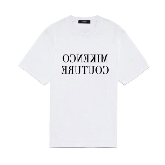 Áo thun tay lỡ COUTURE chữ ngực form rộng đẹp HARIQUEEN - Áo phông nam unisex tay hót trend cháy phố