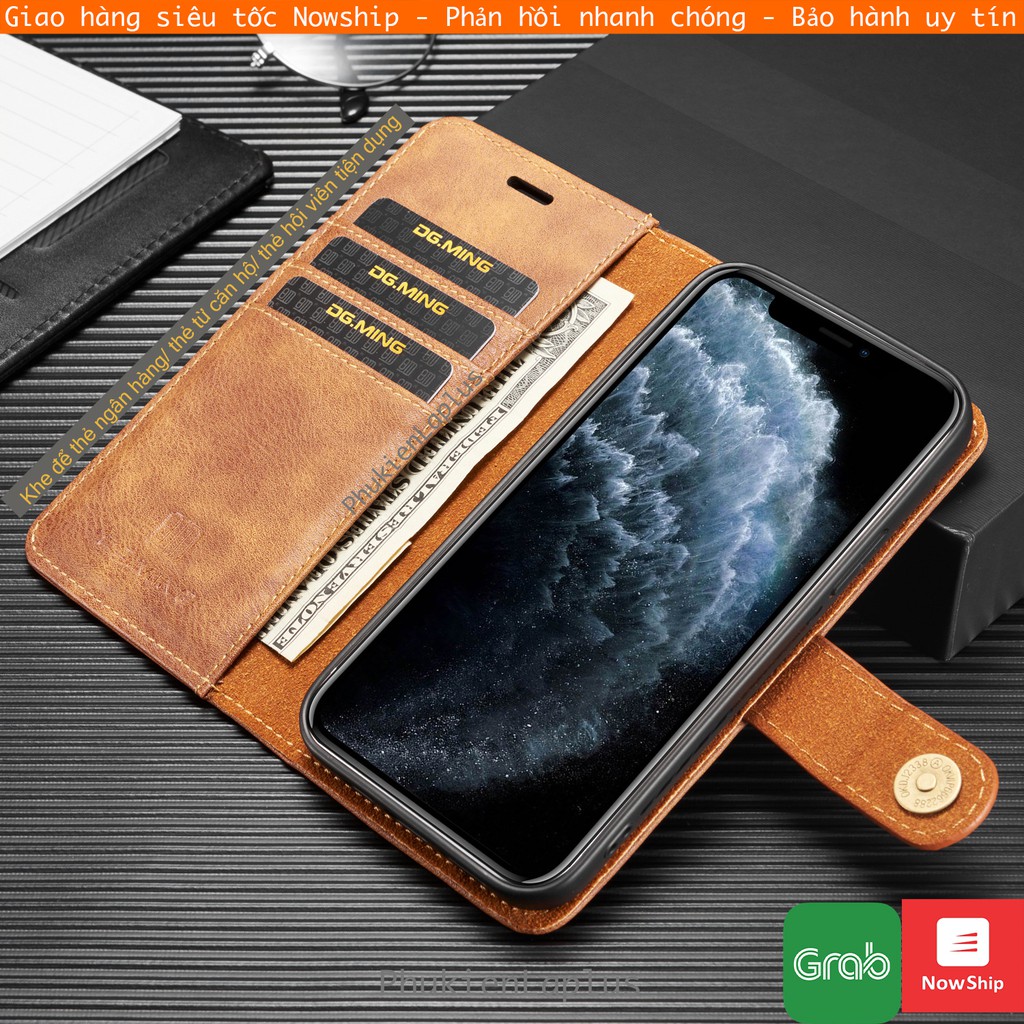 Bao Da Iphone Cao Cấp 2 In 1 - Có Thể Tách Rời Bao Da Và Ốp Lưng 11/ 11 Pro/ 11 Promax/ 12/ 12 mini/ 12 Pro/ 12 Promax | BigBuy360 - bigbuy360.vn