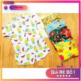 Bộ pijama lanh cho bé trai và bé gái