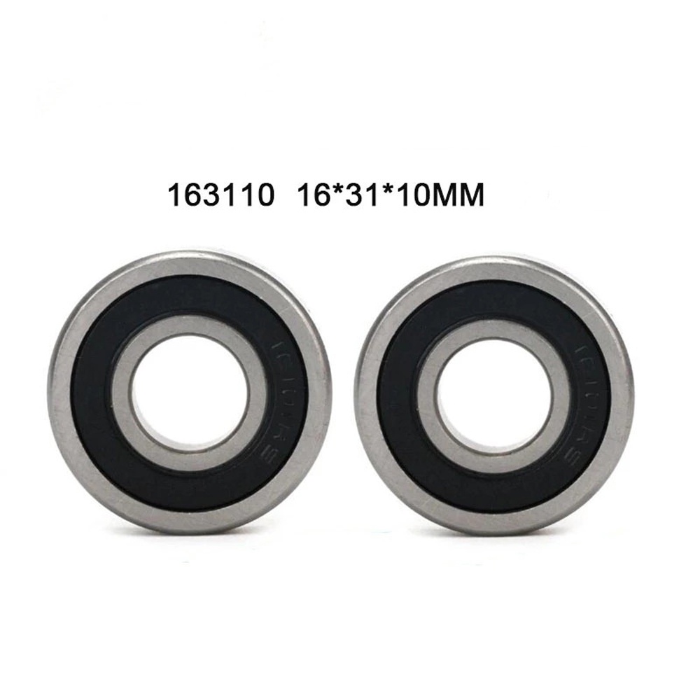 Set 4 vòng bi bằng thép 16x31 x 10mm 163110-2rs chuyên dụng dành cho xe đạp