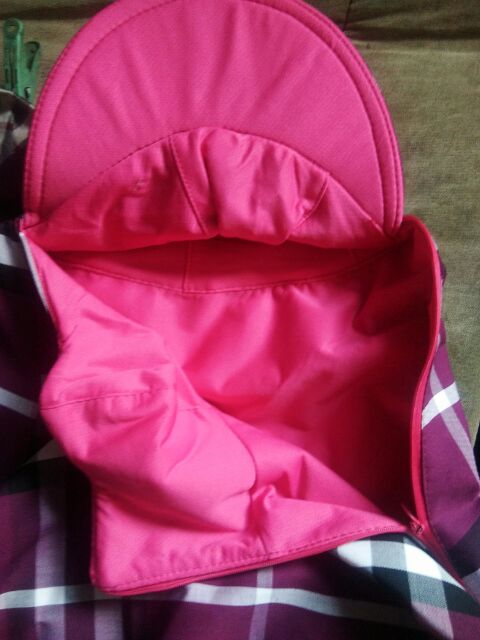 Khẩu trang nón vành sọc dây kéo cao cấp | BigBuy360 - bigbuy360.vn