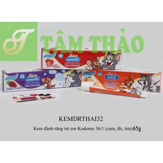 Kem đánh răng trẻ em Kodomo 65g 8850002015289, 8850002015265, 8850002015302