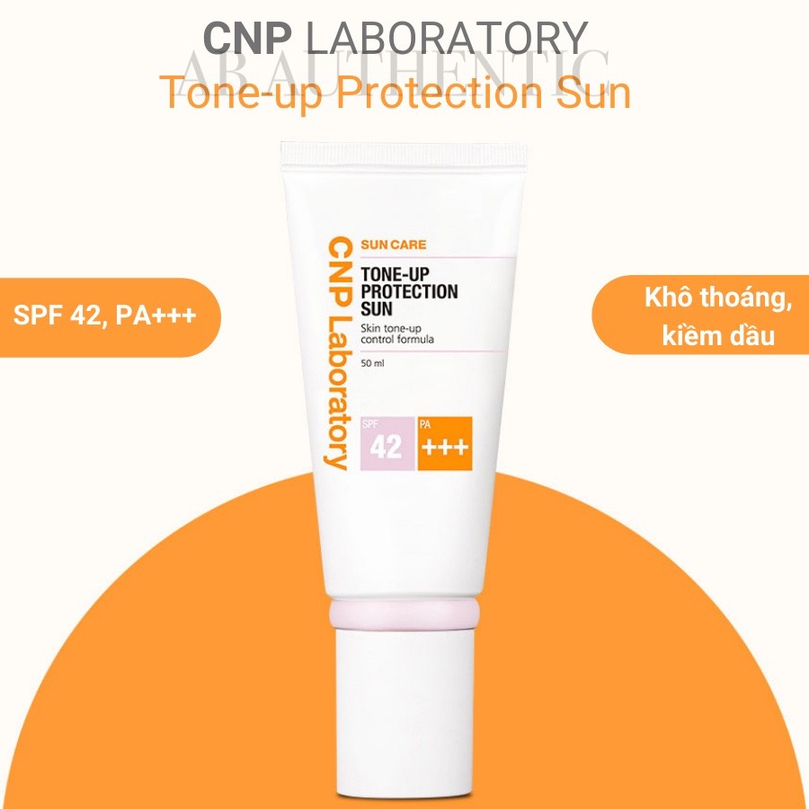 Kem chống nắng nâng tông da CNP Laboratory Tone-Up Protection Sun 50 ml- AB Authentic