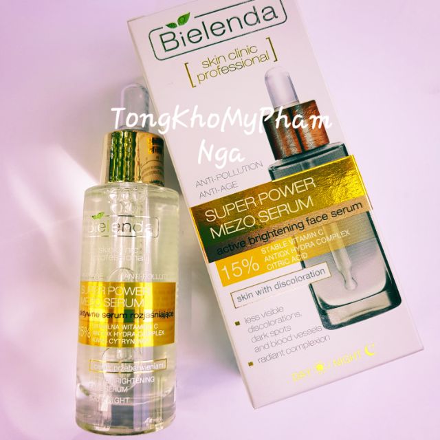 Serum cải thiệnnám, làm trắng Da Bielenda (vàng)