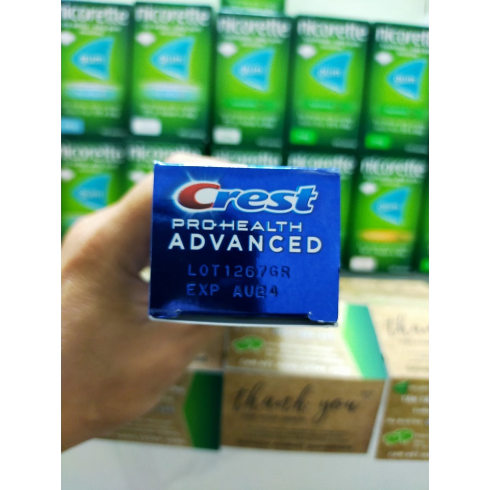 Kem đánh răng Crest Pro Health Advanced Whitening 170g - Date 2024