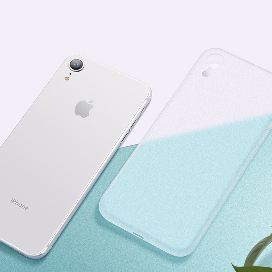 Ốp lưng siêu mỏng cho iPhone XR (ốp không bị ố vàng khi sử dụng)